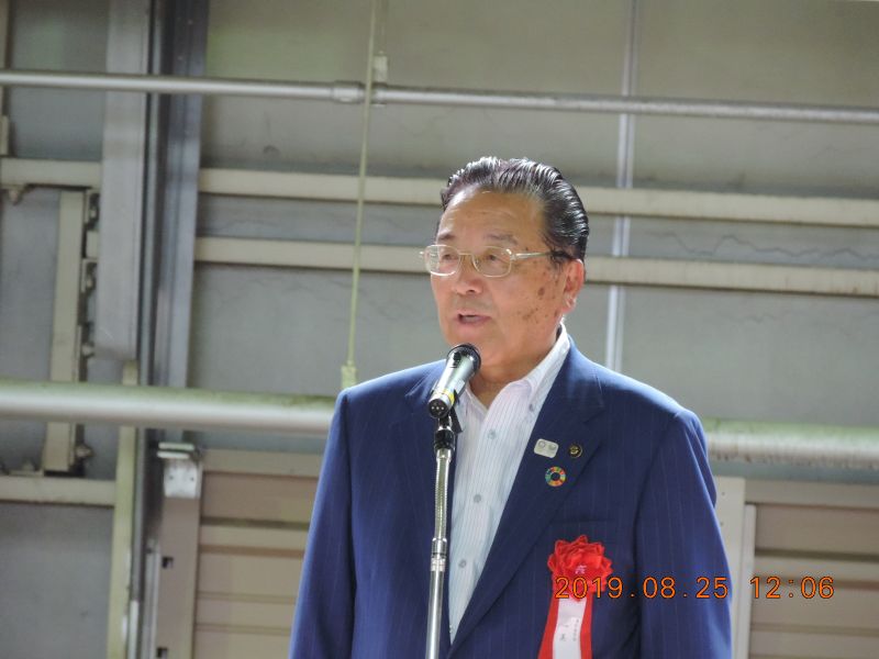 渥美巌東松島市長のほか、国会議員の先生方も多数お見えでした